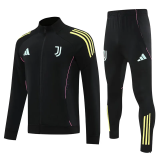25-26 JUV Black Jacket Tracksuit