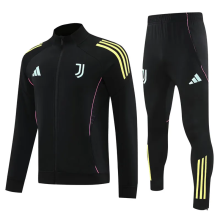 25-26 JUV Black Jacket Tracksuit