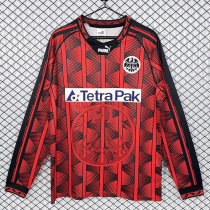 1995-1996 Frankfurt Home Long Sleeve Retro Soccer Jersey (长袖)