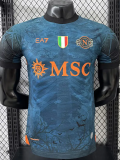25-26 Napoli Halloween Blue Player Version Soccer Jersey