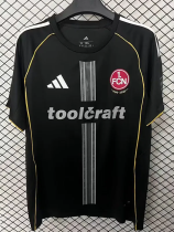 25-26 Nürnberg FC Black Fans Soccer Jersey