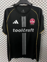 25-26 Nürnberg FC Black Fans Soccer Jersey