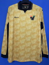 25-26 Venezia FC Yellow Goalkeeper Long Sleeve Soccer Jersey (长袖))