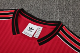 25-26 Flamengo Red Tank top and shorts suit