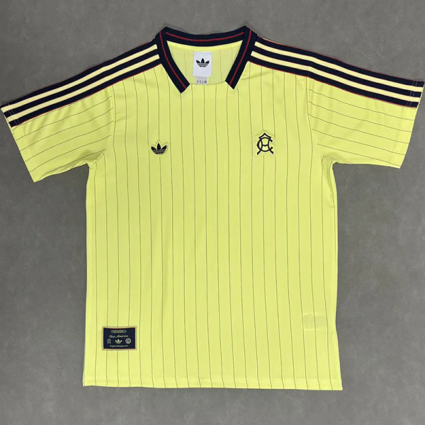 25-26 Club America Yellow Casual Edition Fans Training shirts
