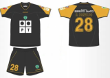 2002-2003 Sporting Lisbon Away Retro Soccer Jersey (黑色)