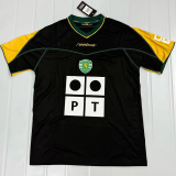 2002-2003 Sporting Lisbon Away Retro Soccer Jersey (黑色)