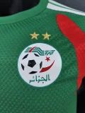 26-27 Algeria Green Player Version Training shirts (红格)