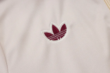 25-26 Ajax Beige Kids Jacket Tracksuit #E25163(童装)