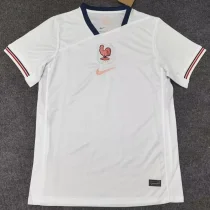 26-27 France White Fans Soccer Jersey