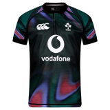 2026 Ireland Black Green Rugby Jersey