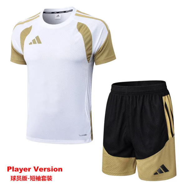 25-26 AD White Player Version Training Short Suit (球员短套装)#D2505