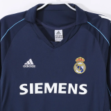 2005-2006 RMA Away Long Sleeve Retro Soccer Jersey (长袖)