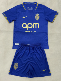 25-26 Monaco Away Kids Soccer Jersey