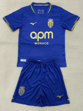 25-26 Monaco Away Kids Soccer Jersey