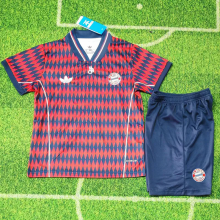25-26 Bayern Red Casual Edition Kids Training