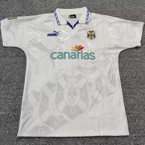 1995-1996 CD Tenerife White Retro Soccer Jersey (带章)