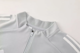2025 AD Gray Half Pull Tracksuit #AB09 (半拉链)