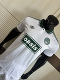 2025 Ad Oasis Joint Edition #25 Player Version White Polo Short Sleeve (绿边)