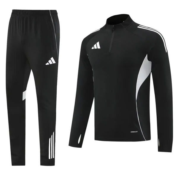 2025 AD Black Half Pull Tracksuit #AB09 (半拉链)