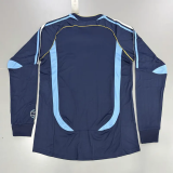 2006 Argentina Away Long Sleeve Retro Soccer Jersey (长袖)