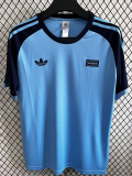 2025 Ad Oasis Joint Edition Blue Casual T-Shirt