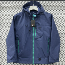 2025 ARC-TERYX Dark blue Outdoor Jackets #Y004冲锋衣