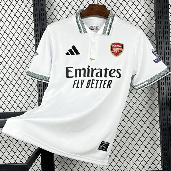 25-26 ARS White Polo Short Sleeve