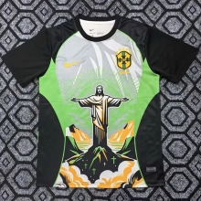 25-26 Brazil Green Grey Special Edition Training shirts (女神)