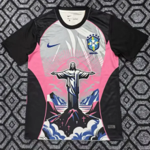 25-26 Brazil Pink Grey Special Edition Training shirts (女神)