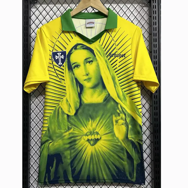 25-26 Brazil Yellow Green Special Edition Training shirts (玛丽)