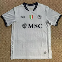 25-26 Napoli Grey Goalkeeper Soccer Jersey (灰色)