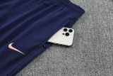 25-26 France Fancy blue Half Pull Tracksuit (半拉链)