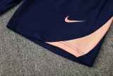 25-26 France Royal blue Training Short Suit