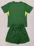 2025 England Green Goalkeeper Kids Soccer Jersey