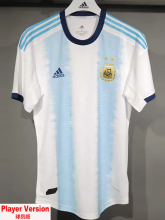 2019 Argentina Home Player Version 球员 Retro Soccer Jersey