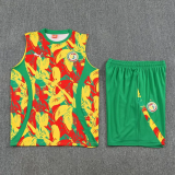 25-26 Senegal Green Tank top and shorts suit