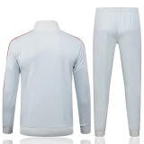 25-26 Flamengo Light gray Jacket Tracksuit #A25100