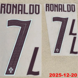 26-27 Portugal Away Long Sleeve Soccer Jersey (长袖)