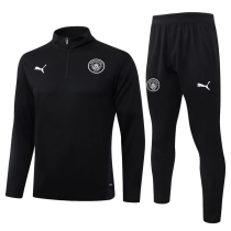 25-26 Man City Black Half Pull Tracksuit #B25133(半拉链)