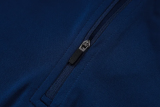 25-26 TOT Royal blue Kids Half Pull Tracksuit #E25184(童装)(半拉链)
