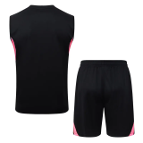 25-26 ARS Black Tank top and shorts suit #D25236