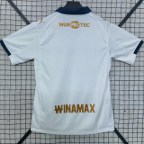 25-26 RC Lens White Goalkeeper Soccer Jersey (全广告)