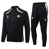 25-26 Real Betis Black Jacket Tracksuit