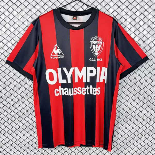 1977-1978 OGC Nice Home Retro Soccer Jersey
