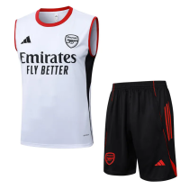 25-26 ACM White Tank top and shorts suit #D25238