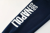25-26 Napoli White Hoodie Jacket Tracksuit #01