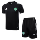 25-26 Al-Ahli Saudi Black Training Short Suit #D25257
