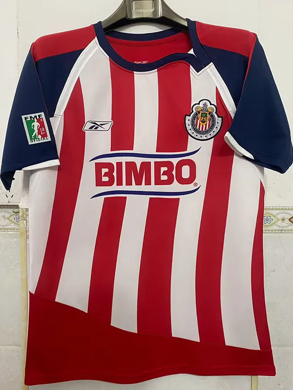 2007-2008 Chivas Home Retro Soccer Jersey