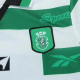 1999-2000 Sporting Lisbon Home Kids Retro Soccer Jersey
